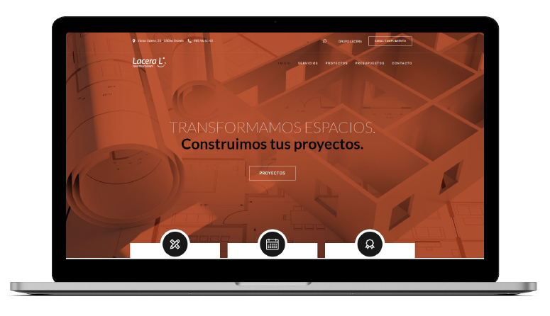 Contenido - COMUNICA - Lacera Construcciones - Web